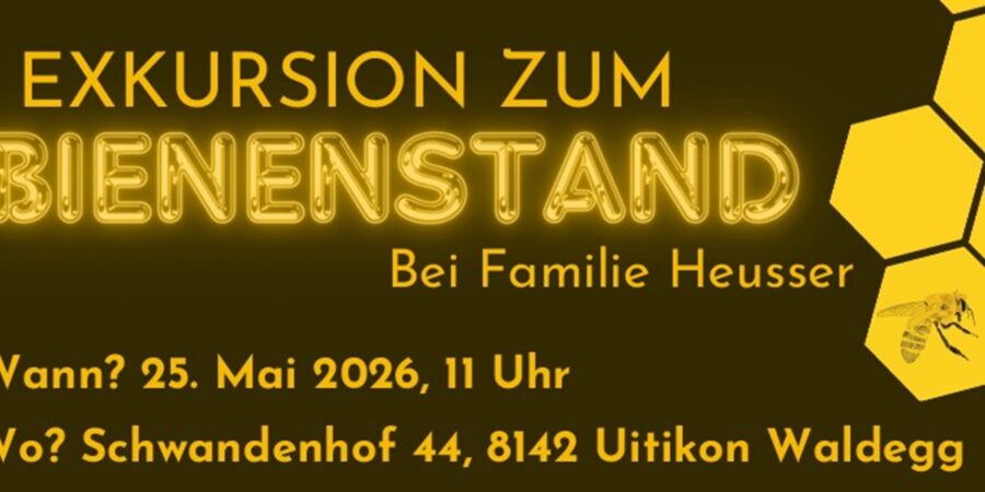Exkursion zum Bienenstand